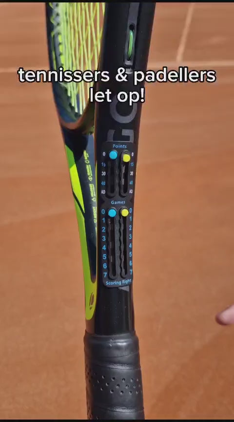 Scoring Right Scoreboard - Tennis & Padel Scorebord